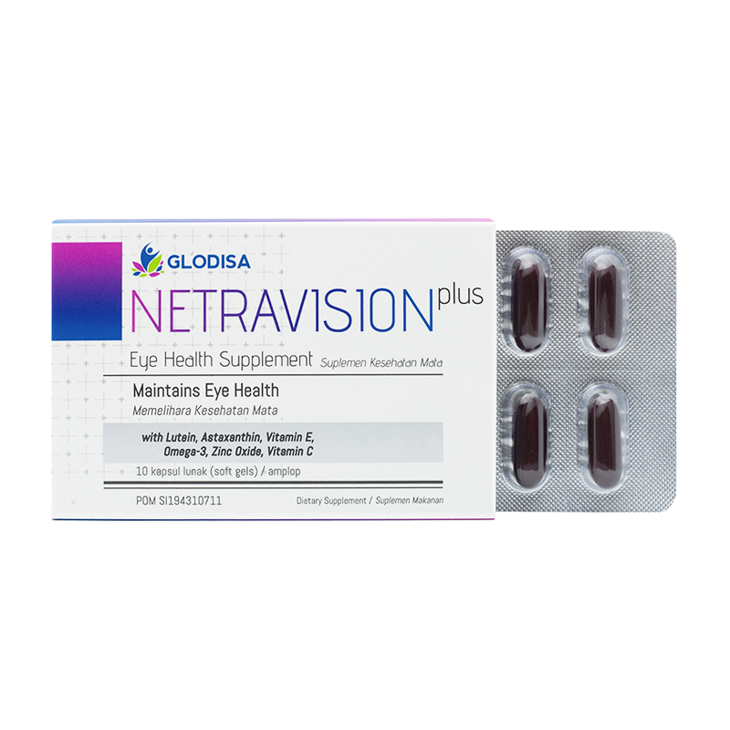 Netravision Plus Blister 10 Kapsul Lunak | Gogobli