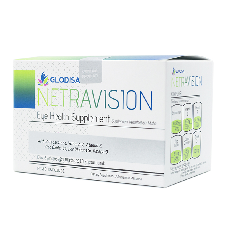 Netravision Box (6 Blister @ 10 Kapsul Lunak) | Gogobli