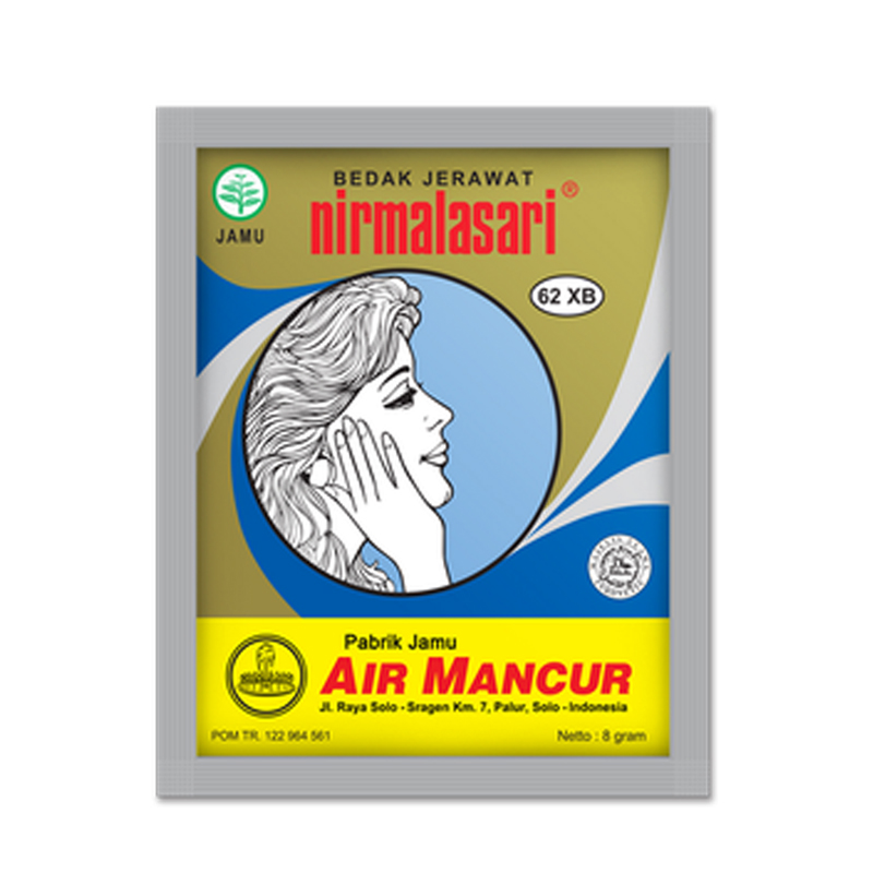 Nirmalasari Bedak Jerawat Renteng (10 Sachet @8gr) | Gogobli