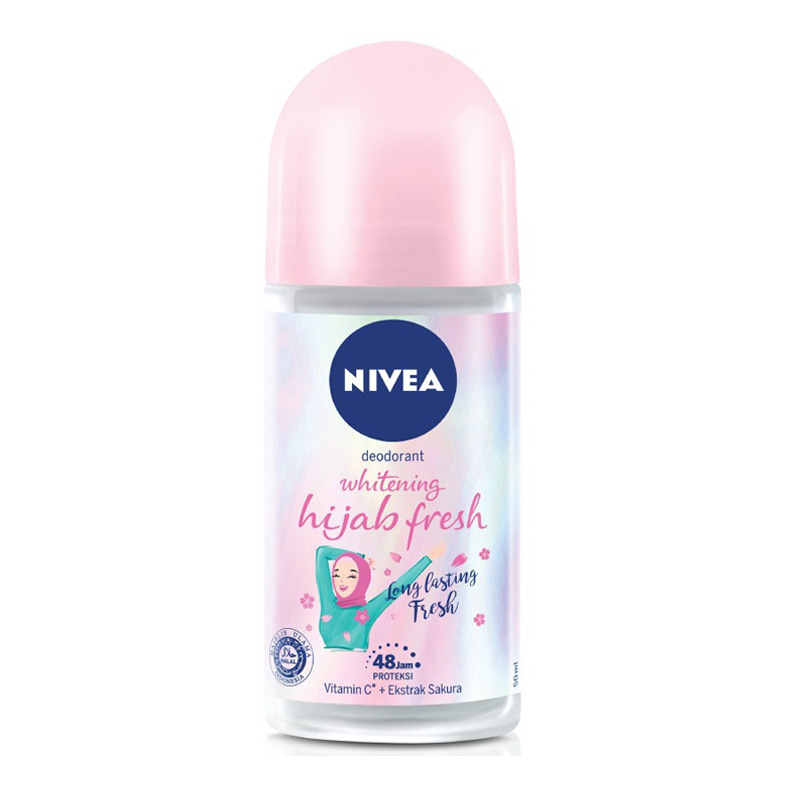 Nivea Deodorant Whitening Hijab Fresh Roll On 25ml | Gogobli