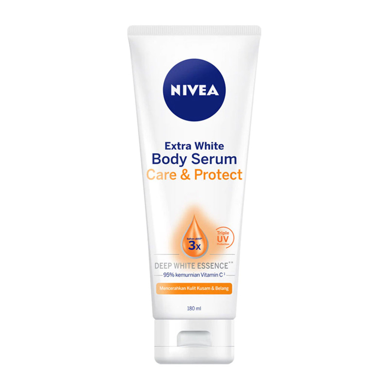 Nivea Body Serum Extra White Care & Protect 180ml | Gogobli
