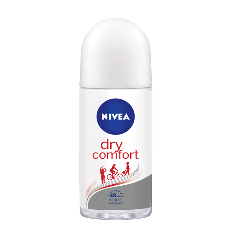 Nivea Deodorant Dry Comfort Roll On Female 25ml | Gogobli