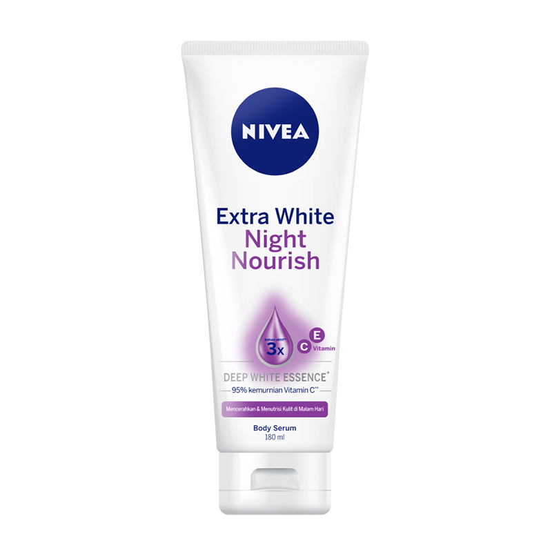 Nivea Body Night Whitening Serum 180ml | Gogobli