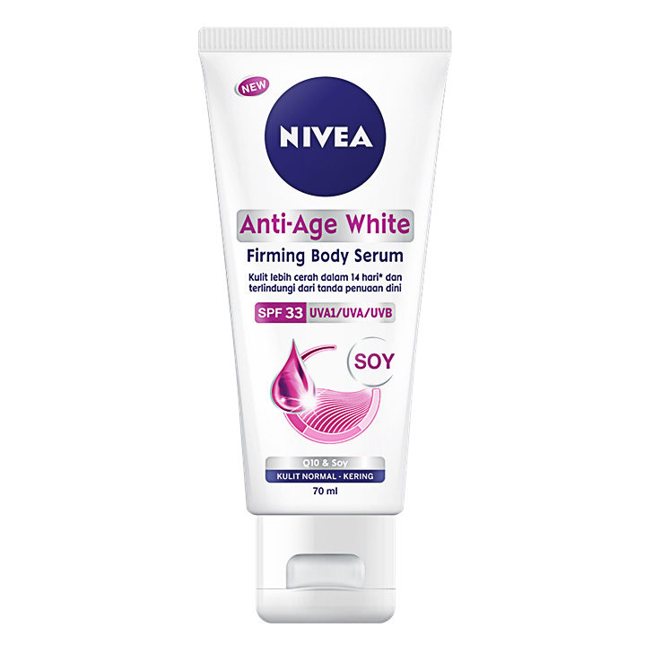 Jual Nivea Extra White Anti Age Spf33 Serum 70ml - Gogobli
