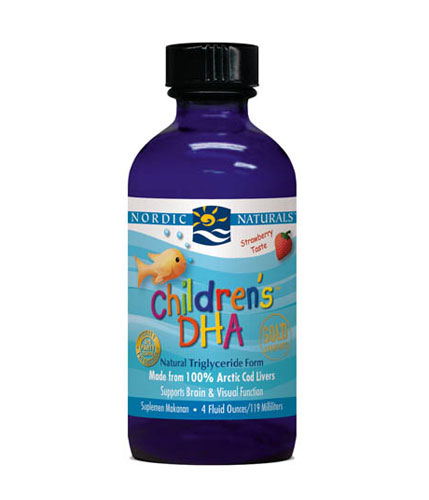 Nordic Natural Childrens DHA (Strawberry) 4oz | Gogobli