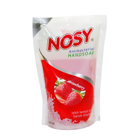 Nosy Hand Soap Pouch Strawberry 420ml