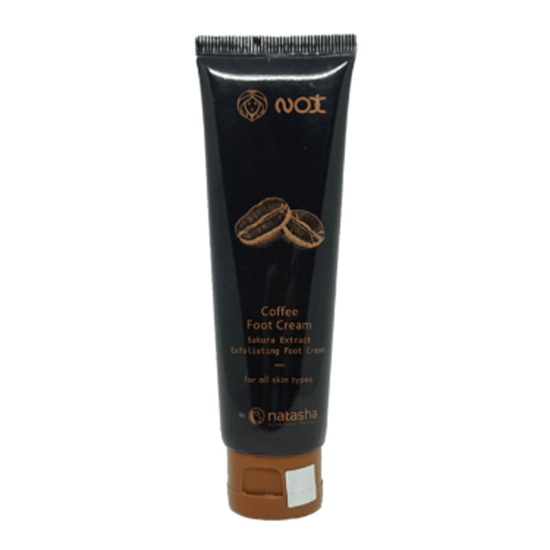 NOX Coffee Foot Cream-Sakura Extract Exfoliating Foot Cream 50gr | Gogobli