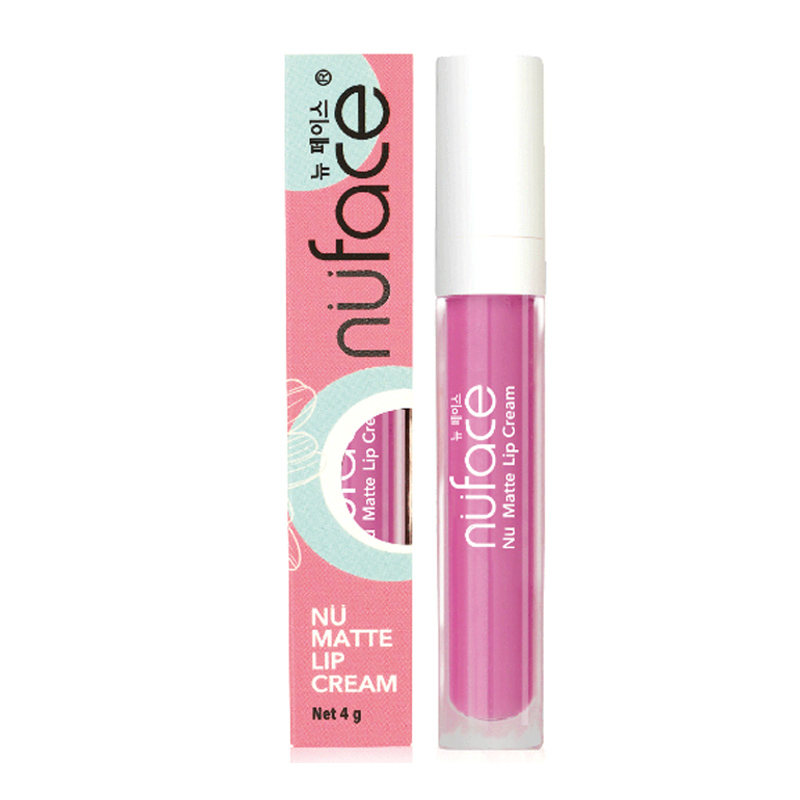 Nuface Nu Matte Lip Cream 09. Blossom In Ulsan 4gr | Gogobli