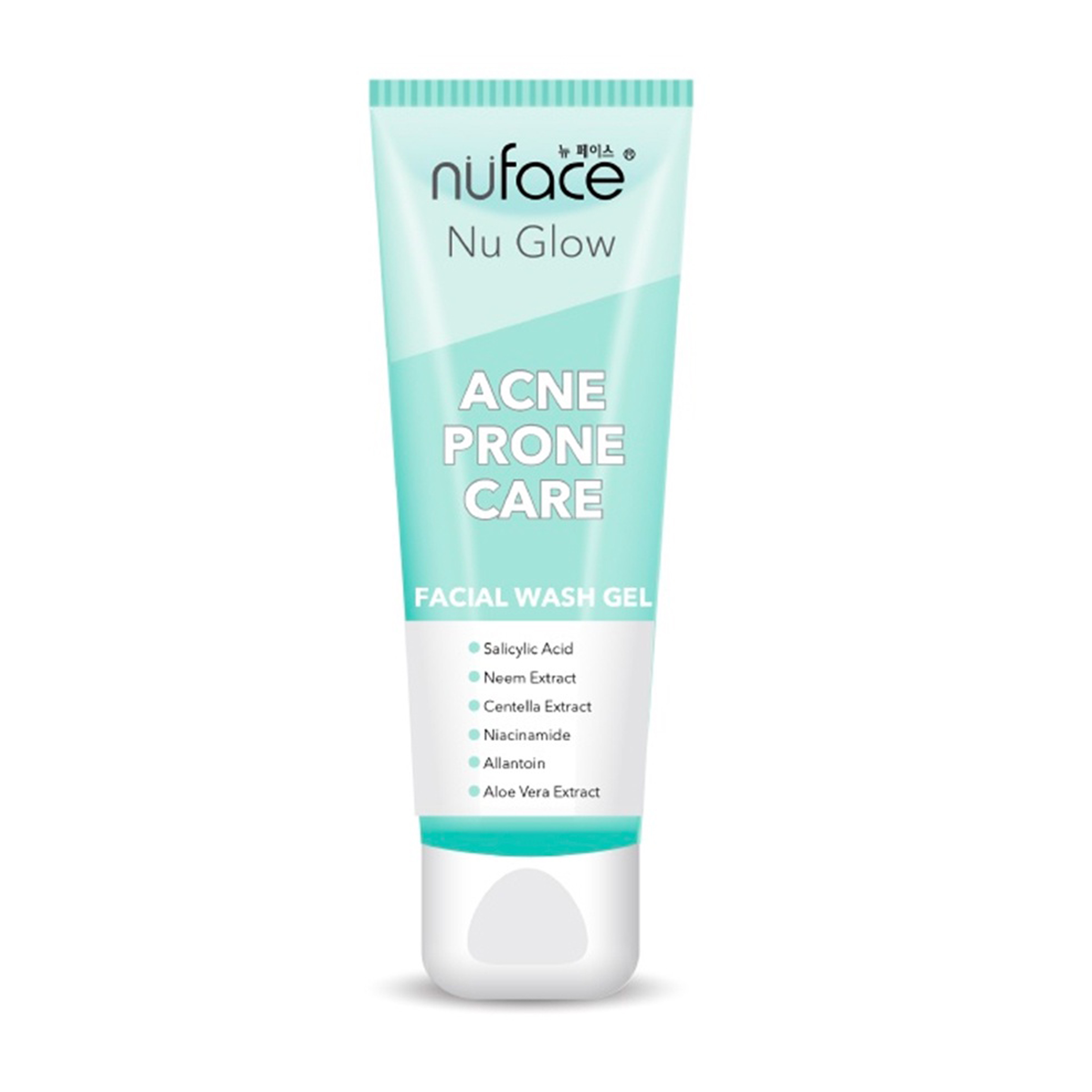 Nuface Nu Glow Acne Prone Care Facial Wash Gel 80gr | Gogobli
