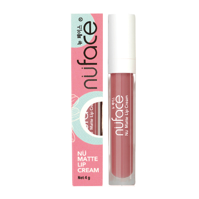 Nuface Nu Matte Lip Cream 07. Blissful Donghae 4gr | Gogobli