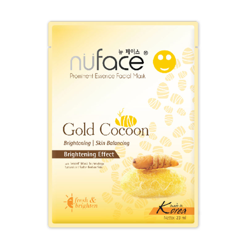 Nuface Prominent Essence Facial Mask Gold Cocoon 23ml | Gogobli
