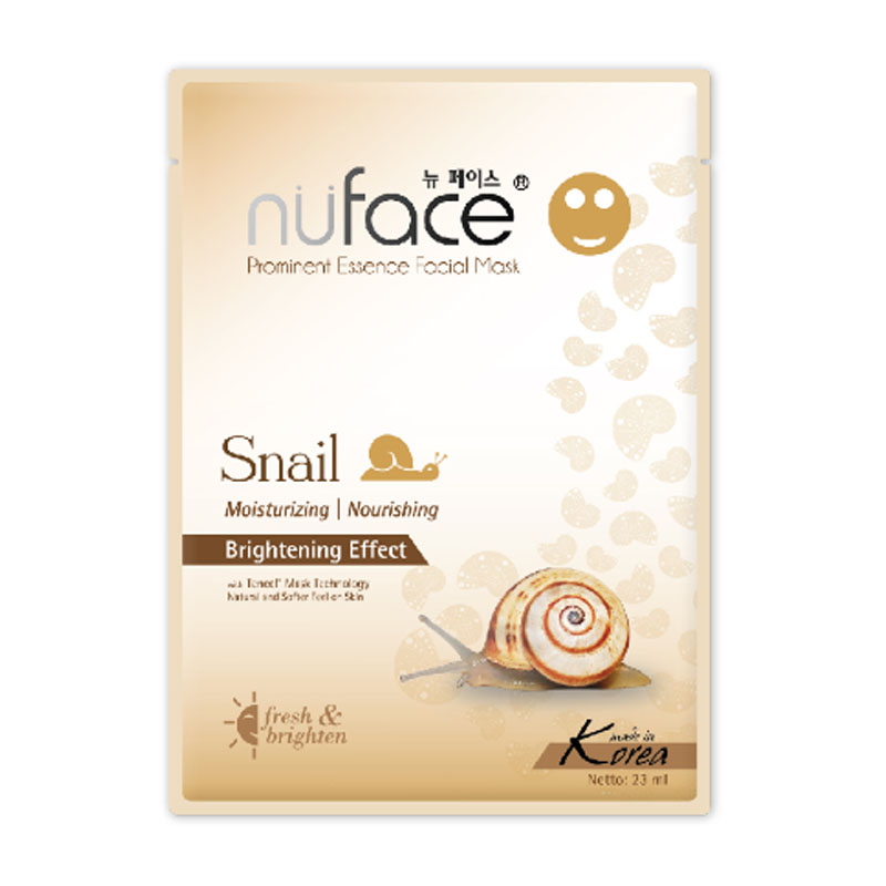 Nuface Prominent Essence Facial Mask Snail 23ml | Gogobli