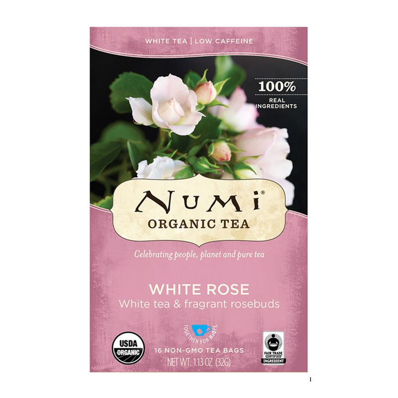 Numi Organic Tea White Rose 32gr | Gogobli