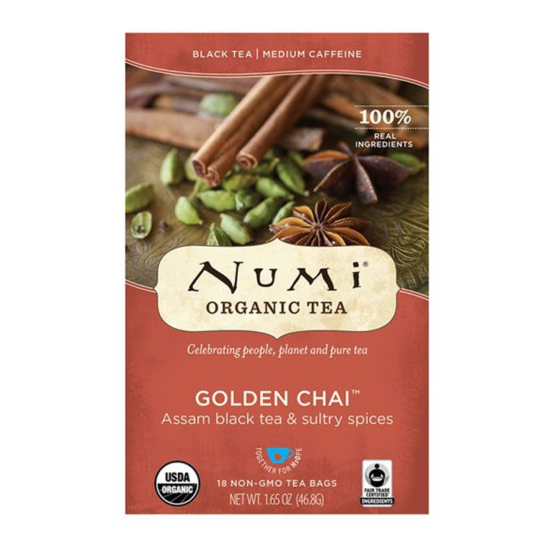 Numi Organic Tea Golden Chai 46.8gr | Gogobli