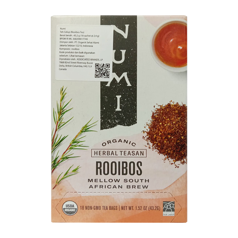 Numi Organic Tea Rooibos 43.2gr | Gogobli