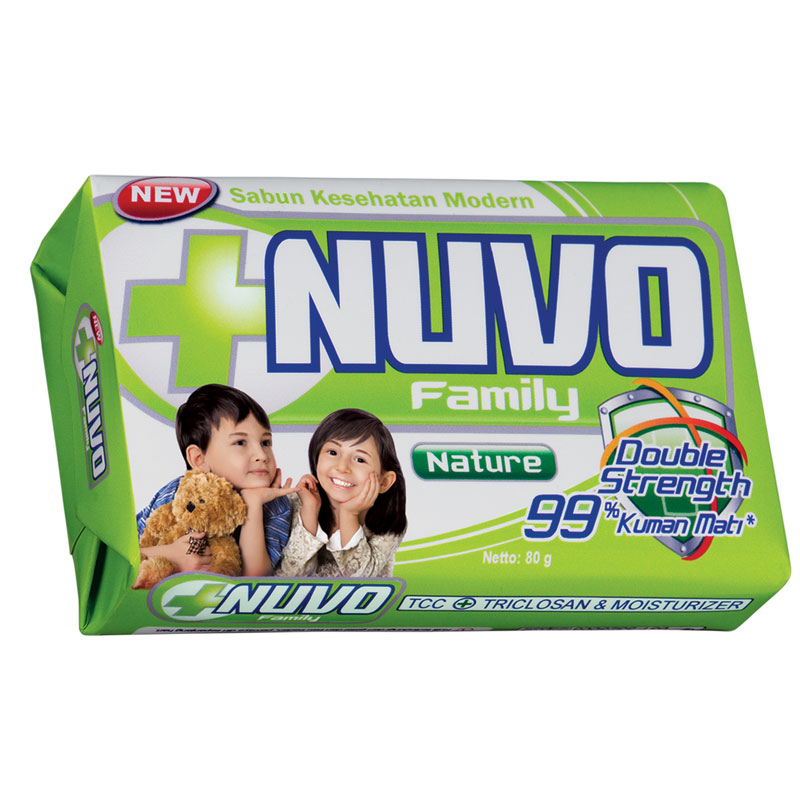 Nuvo Barsoap Hijau 76gr | Gogobli