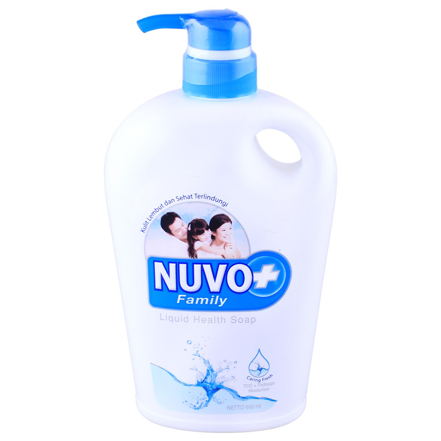 nuvo liquid soap putih botol 600ml gogobli nuvo liquid soap putih botol 600ml gogobli