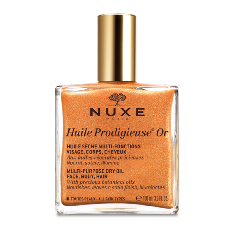 Nuxe Multi-Usage Dry Oil Golden Shimmer 100ml | Gogobli