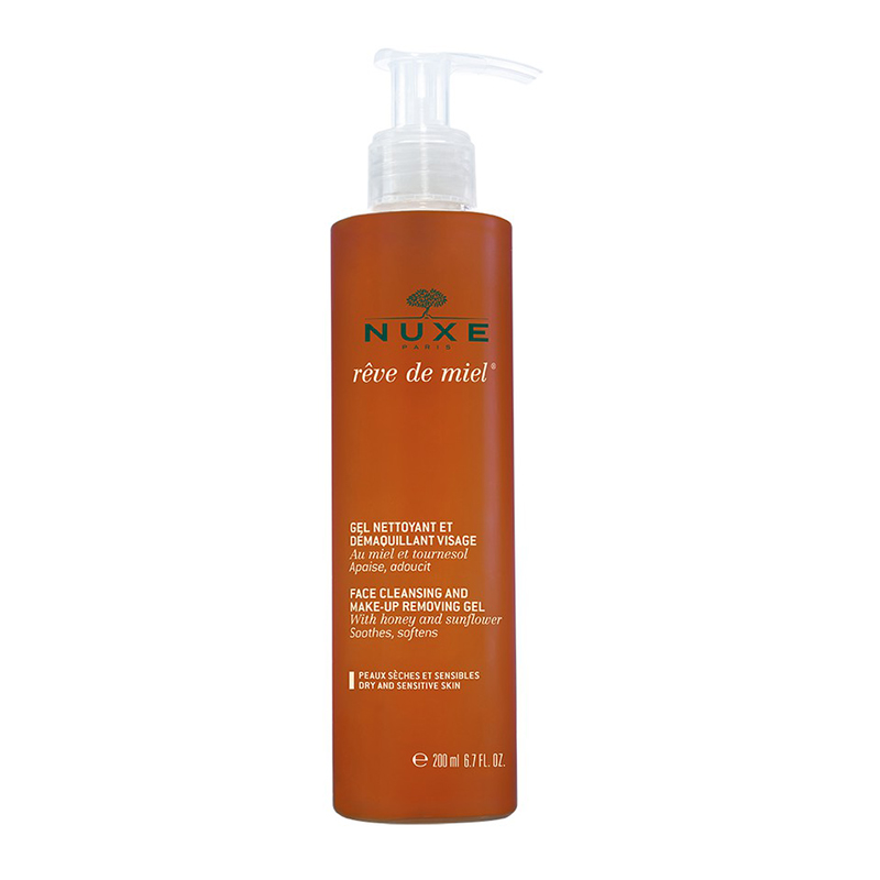Nuxe Reve De Miel Face Cleansing And Make Up Removing Gel 200ml | Gogobli