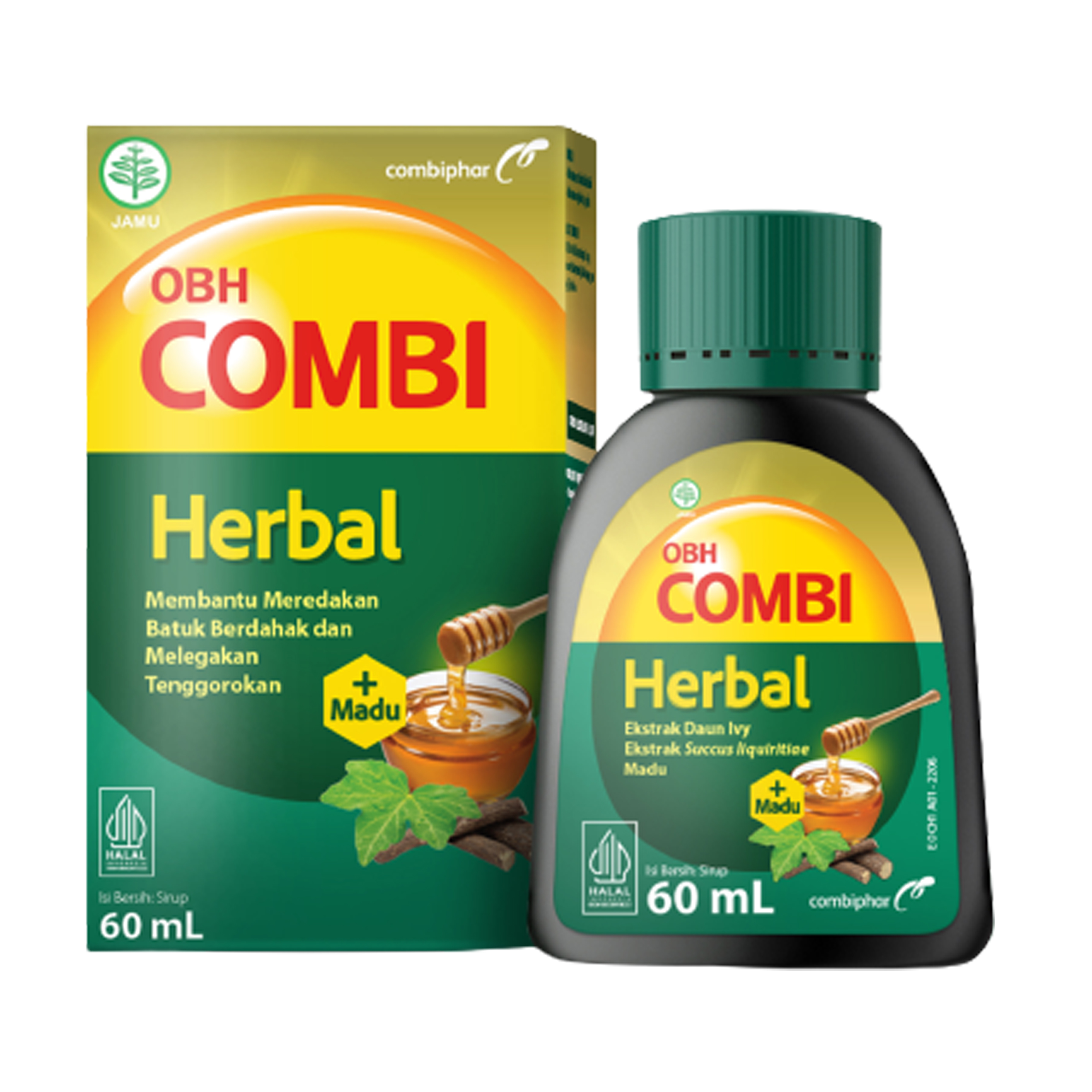 OBH Combi Herbal Plus Madu 60ml | Gogobli