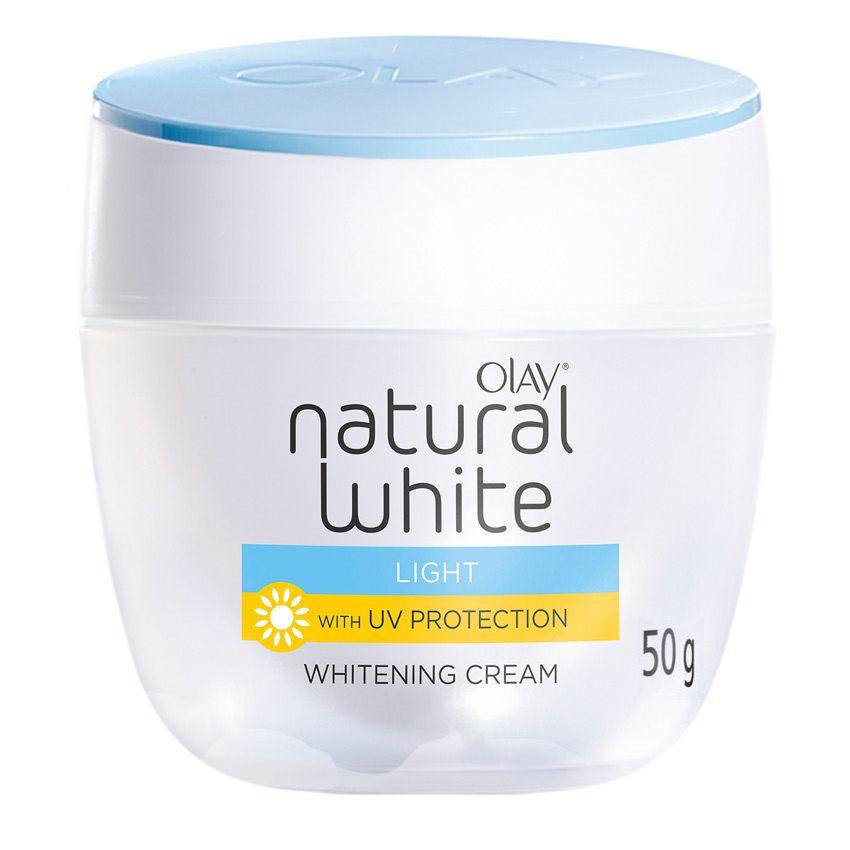 Olay Krim Pencerah - Natural White Light UV Protection 50gr | Gogobli