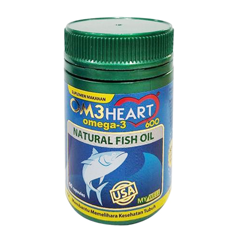Om3 Heart 60 Capsules | gogobli