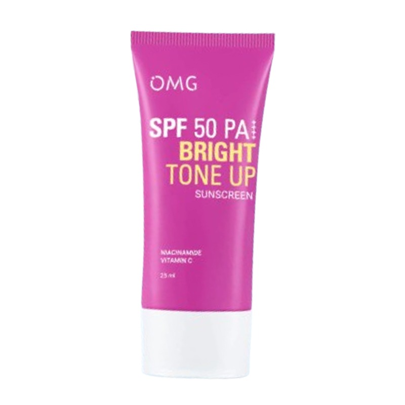 OMG Oh My Glow Bright Booster UV Barrier Sunscreen SPF 50 PA++++ 25ml | Gogobli