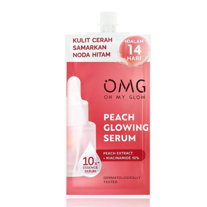 OMG Oh My Glow Peach Glowing Serum 7.5 Ml | Gogobli