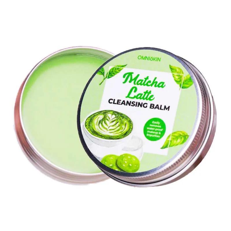 Omniskin Cleansing Balm Matcha Latte 20gr | Gogobli