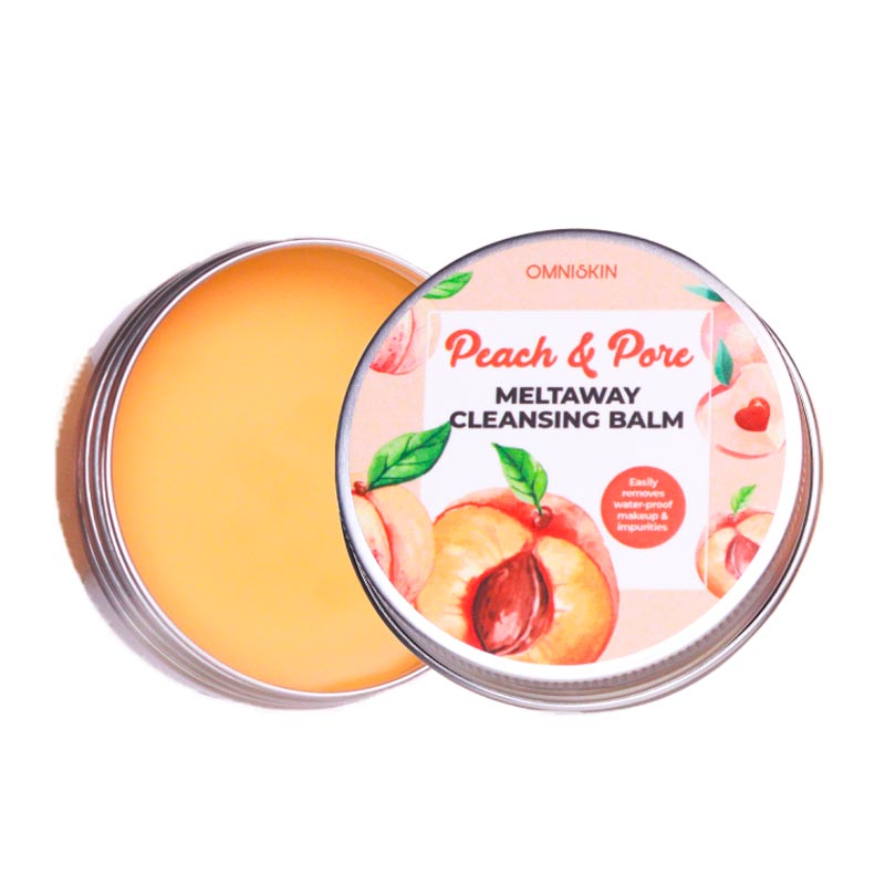 Omniskin Meltaway Cleansing Balm Peach And Pore 20gr | Gogobli