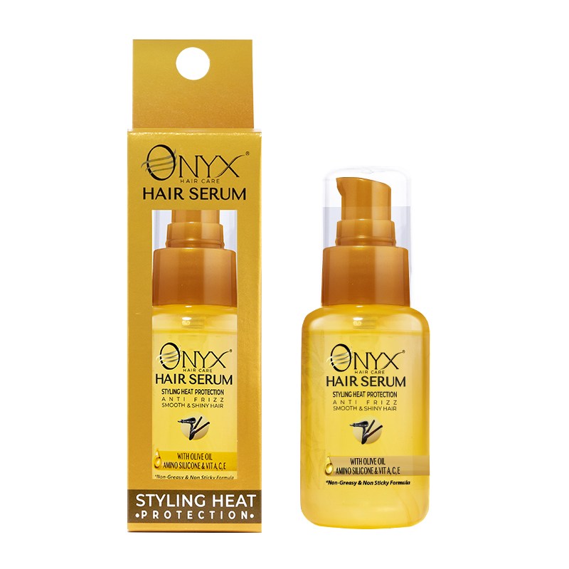 Onyx Hair Serum Anti Frizz Smooth And Shiny Hair 65ml | Gogobli