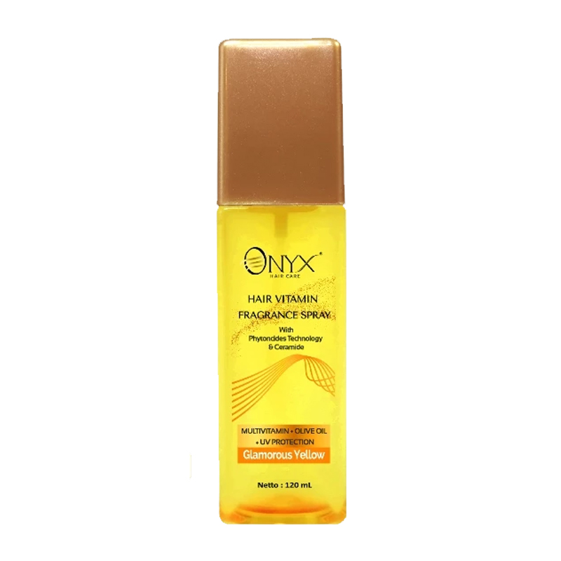 Onyx Hair Vitamin Fragrance Spray Glamorous Yellow 50 Ml | Gogobli