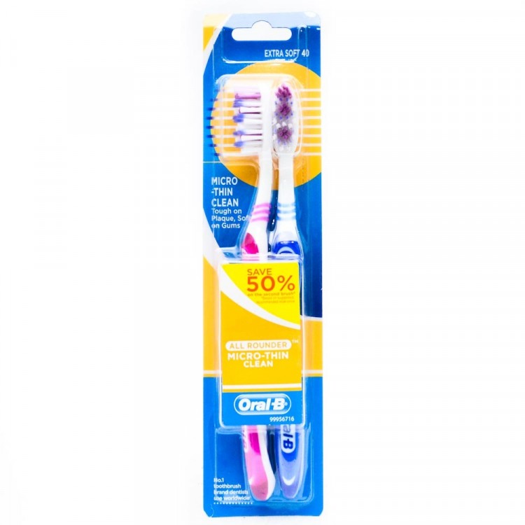 Oral B All Rounder Microthin Clean 2s | Gogobli
