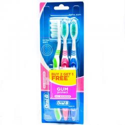 Oral B All Rounder 40 X Soft 3 Blister Card 3s