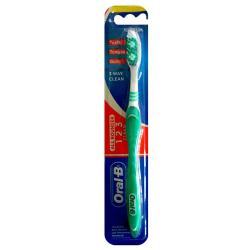 Oral B All Rounder 123 Clean 40 Medium Blister Card 1s