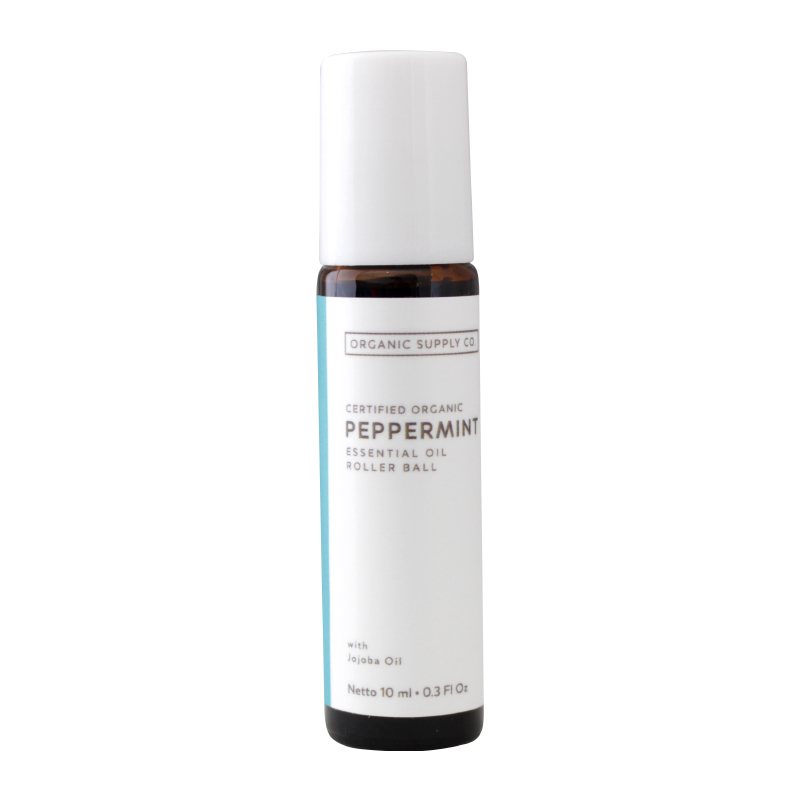Organic Supply Co Peppermint Essential Oil Roller Ball 10ml | Gogobli