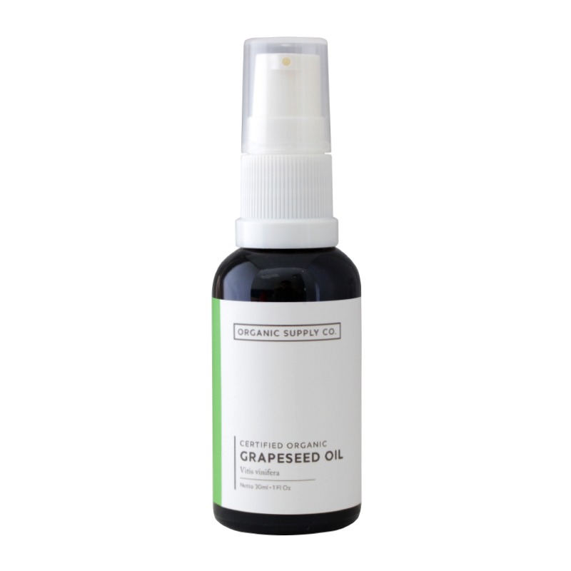 Organic Supply Co Grapeseed Oil Organic 30ml | Gogobli