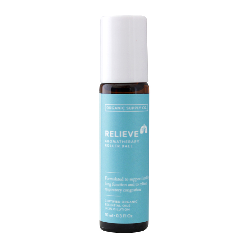 Organic Supply Co Relieve Essential Oil Roller Ball 10ml | Gogobli