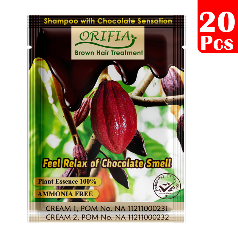 Orifia Hair Care (Cokelat) (Big Box @ 20 Sachet) | Gogobli