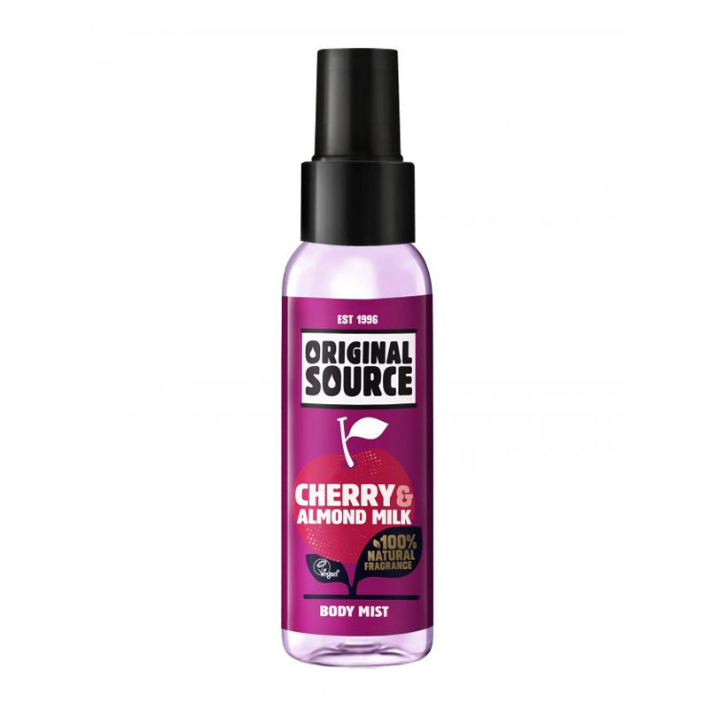 Original Source Body Mist Cherry And Almond Milk 100ml | Gogobli