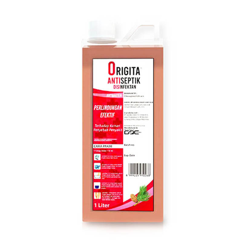 Origita Antiseptik Disinfektan Cair 1000ml | Gogobli