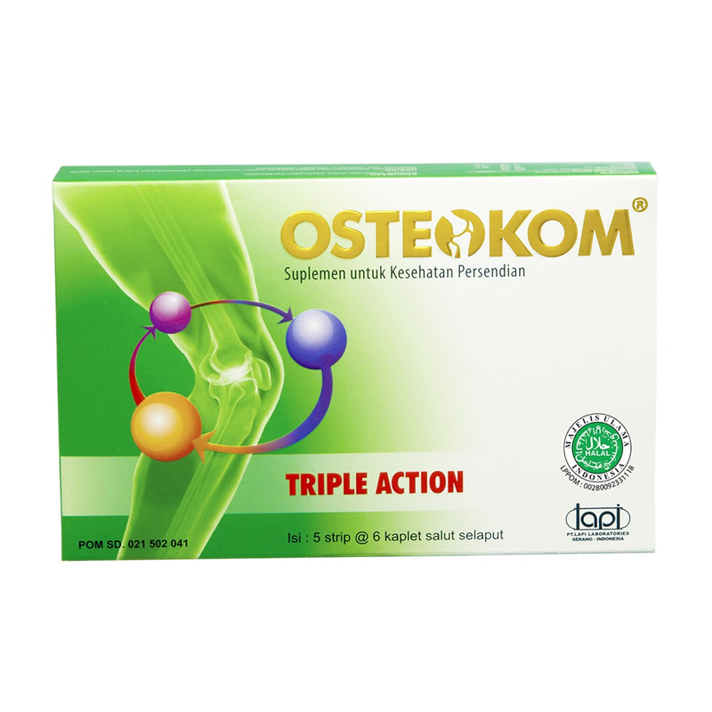 Osteokom (5 Strip @ 6 Kaplet) | Gogobli