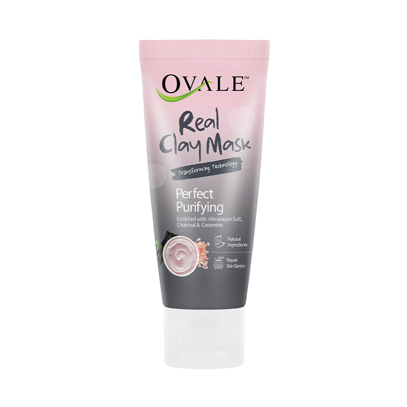 Ovale Real Clay Mask Perfect Purifying Tube 50gr | Gogobli