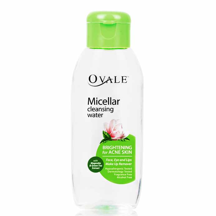 Ovale Micellar Cleansing Water Brightening For Acne Skin 100ml | Gogobli