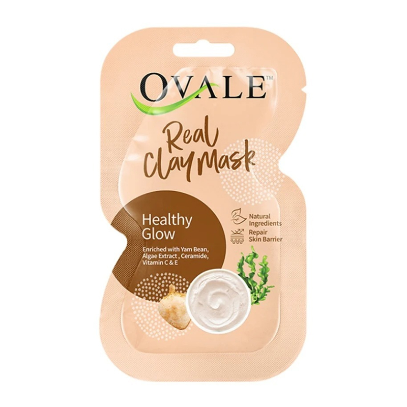 Ovale Real ClayMask Healthy Glow Bengkoang 15gr | Gogobli