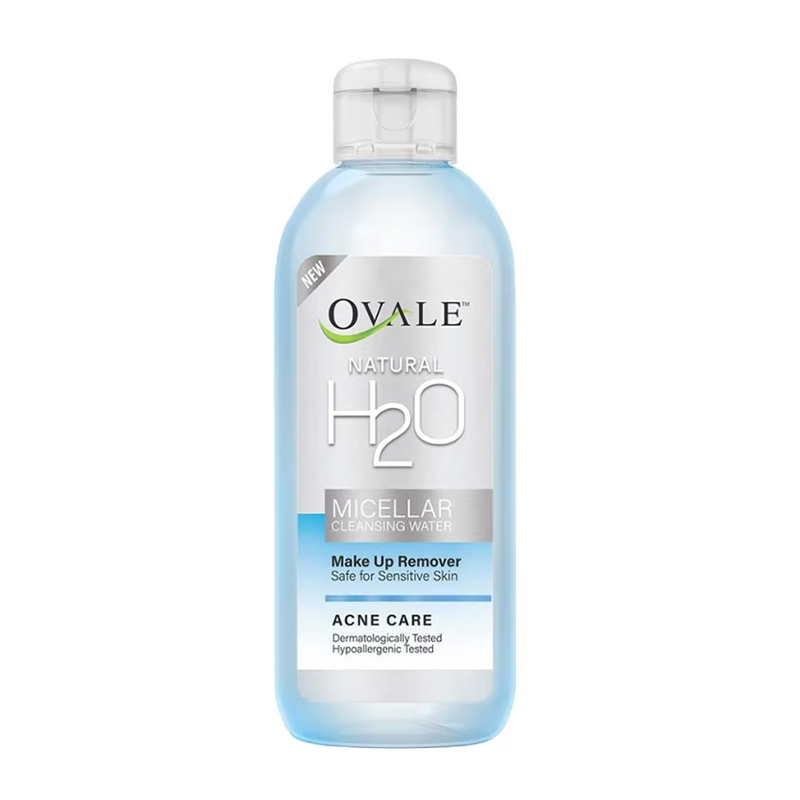 Ovale Natural H2O Micellar Cleansing Water Acne Care For Sensitive Skin 100ml | Gogobli