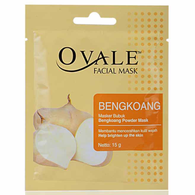 bengkoang mask face Bengkoang Powder 15gr Mask Ovale Gogobli Facial