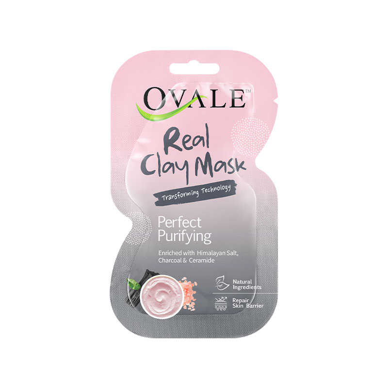 Ovale Real Clay Mask Perfect Purifying Sachet 10gr | Gogobli