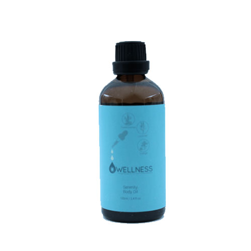Owellness Serenity Body Oil Botol 100ml | Gogobli