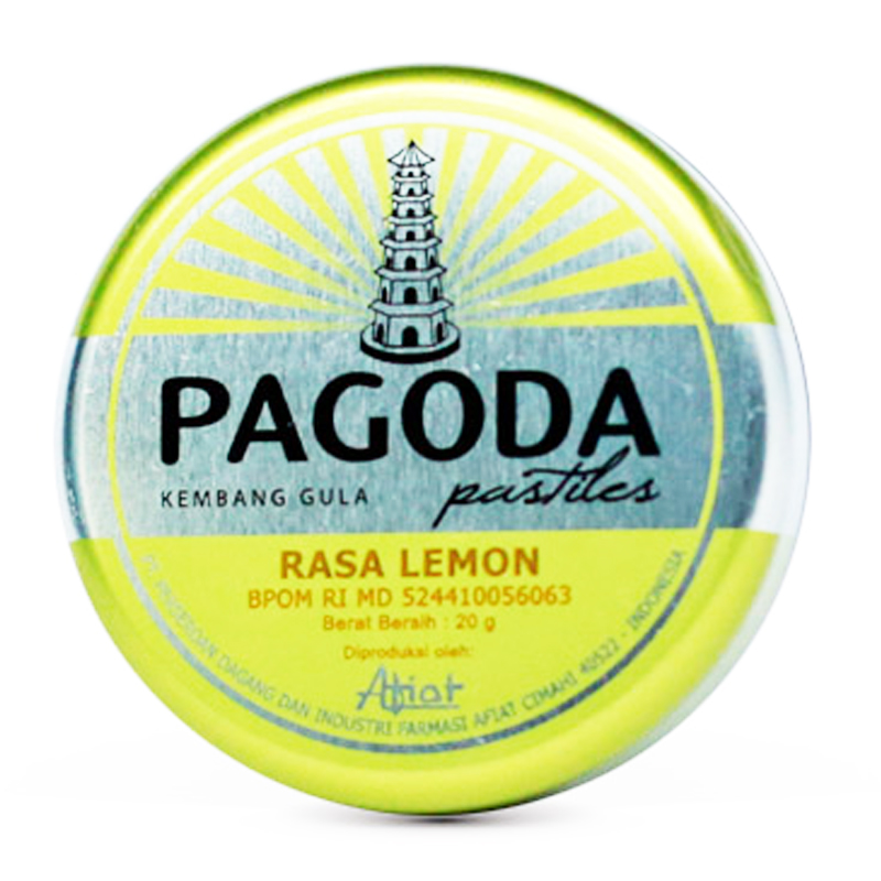 Pagoda Pastiles Lemon 20gr | Gogobli